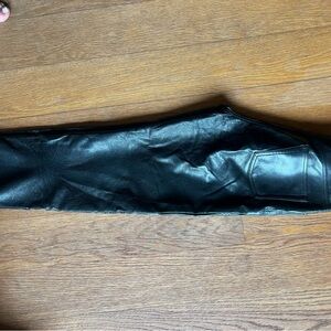 Aritzia black Leather Pants size 4